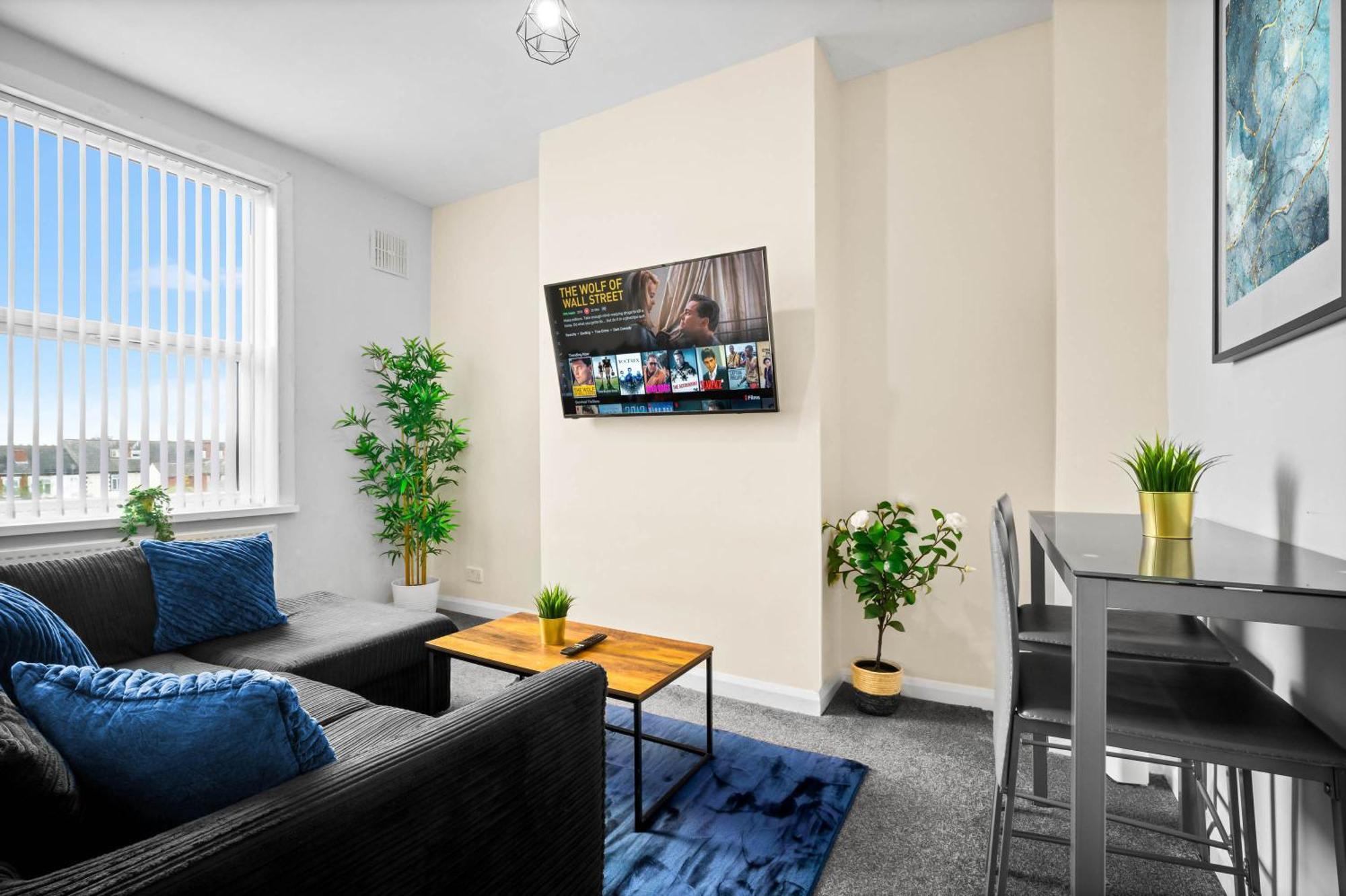 Two Bedroom Apartment - Single Beds - Accommodates 3 - Street Parking - Top Rated -Wbb بروميتش الغربية المظهر الخارجي الصورة