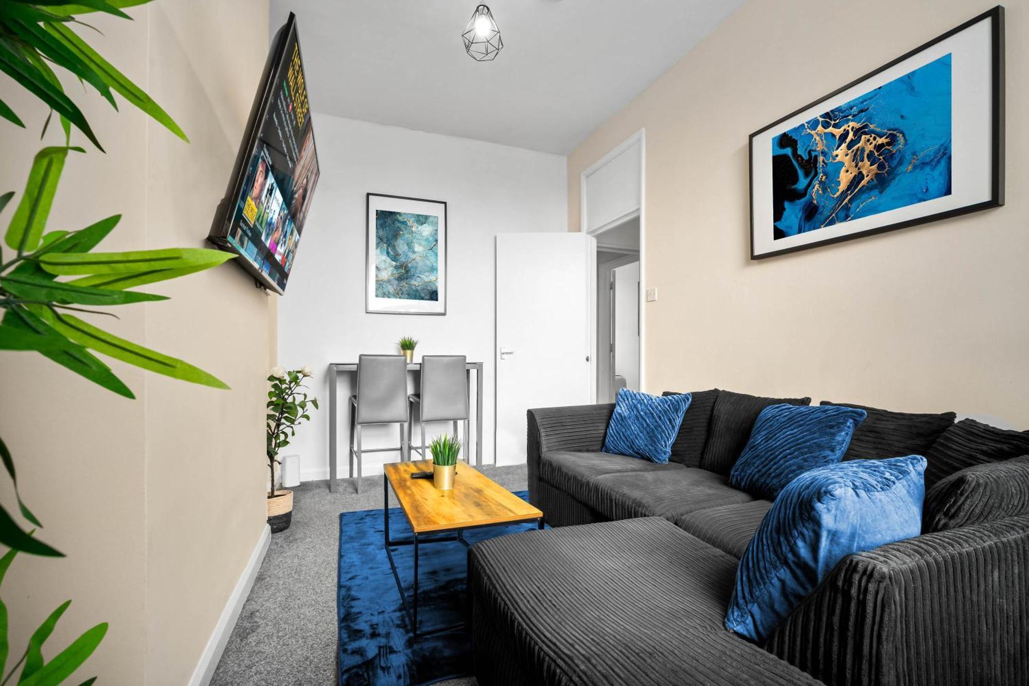 Two Bedroom Apartment - Single Beds - Accommodates 3 - Street Parking - Top Rated -Wbb بروميتش الغربية المظهر الخارجي الصورة